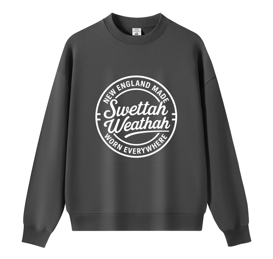 Downtown Crewneck - Fog Bank Gray